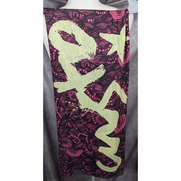 Unique Custoline Women's Portrait Art Scarf - Picture 11 of 11